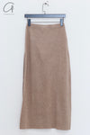 SWAYING 25 Early Spring Splicing Skirt SW-SW25PS3B08-HHT Gray Camel SW25PS3B08